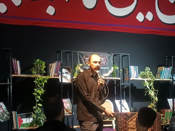 شب اول ماه محرم در هیئت باقرالعلوم نیشابور 