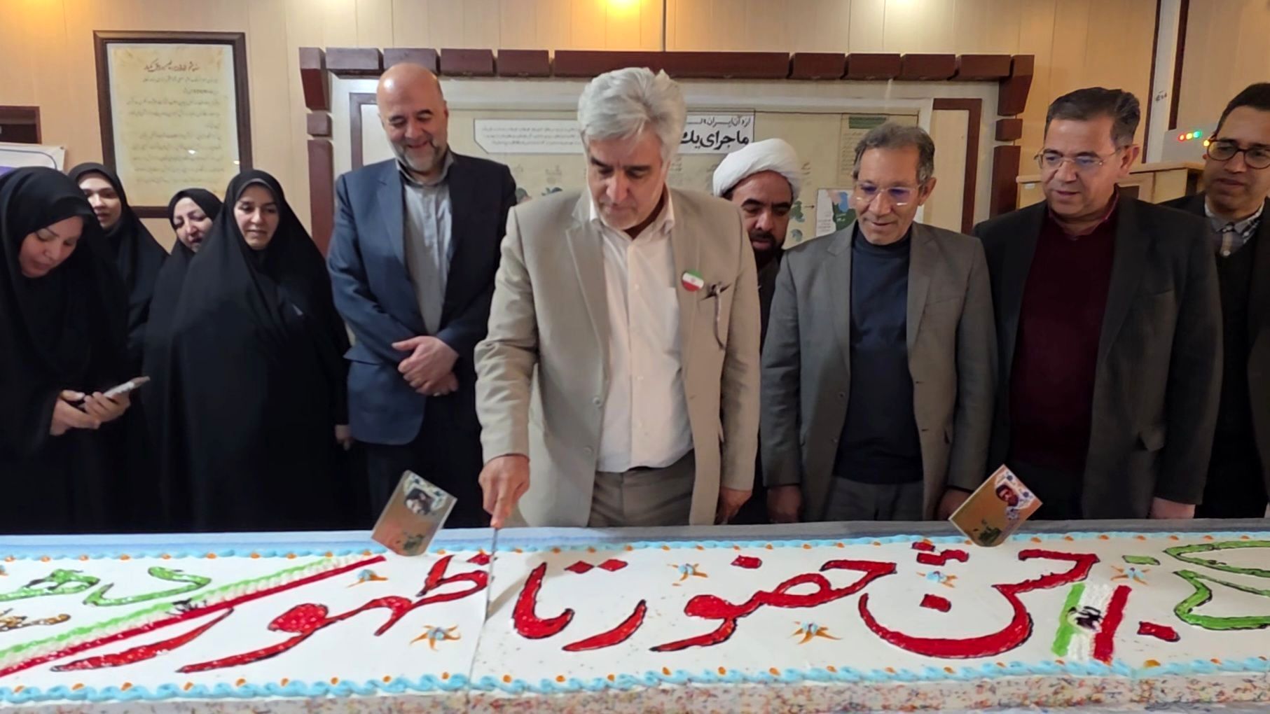 جشن حضور تا ظهوردر مدرسه مصلی نژاد