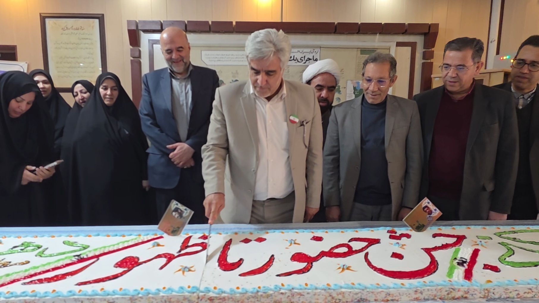 جشن حضور تا ظهوردر مدرسه مصلی نژاد