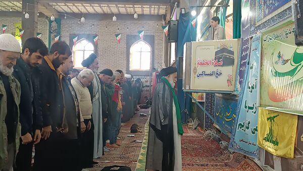 نماز عبادی سیاسی جمعه در شهرستان نیشابور