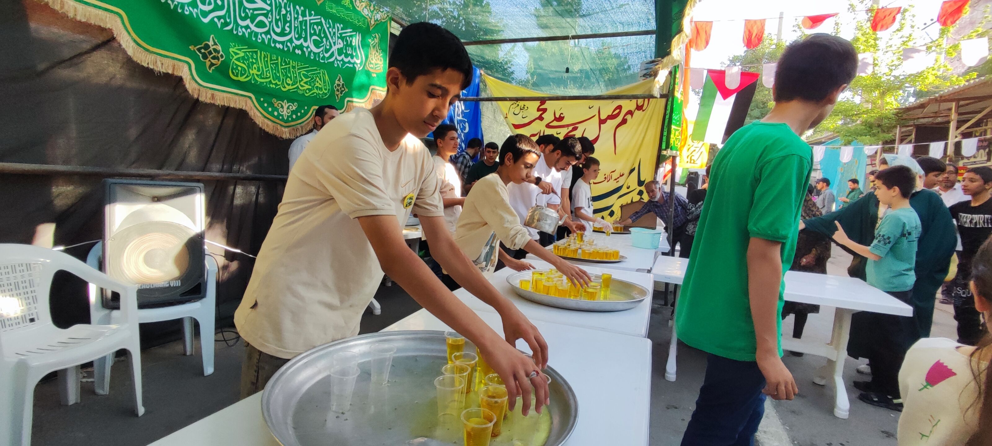 جشن بزرگ عید غدیر در موکب های شیروان