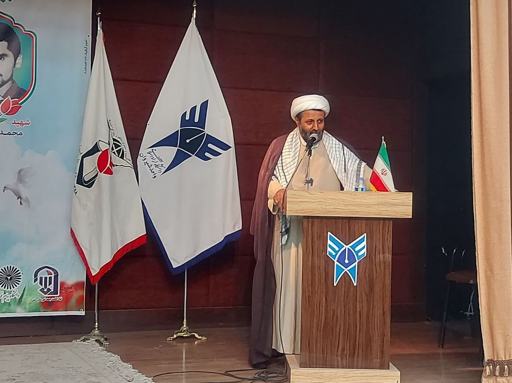 برگزاری چهارمین یادواره ۹ دانشجوی شهید شهرستان شیروان