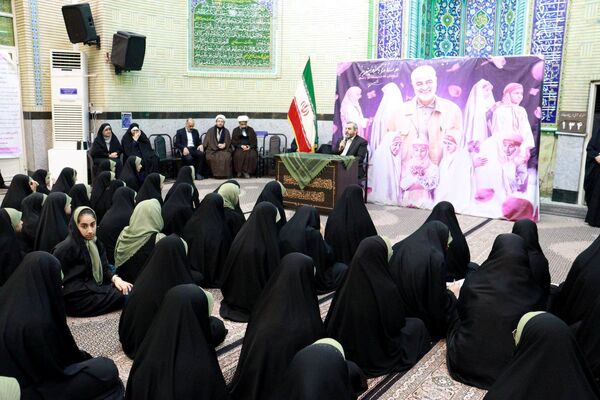 مراسم اعتکاف در مسجد ابوذر منطقه ۱۴ تهران 