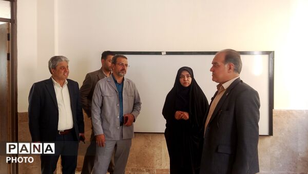 بازدید رییس سازمان آموزش و پرورش استثنایی خراسان رضوی از پروژه مدرسه «روزبه حمیدی»