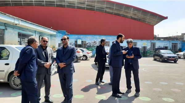 بازدید مدیر کل استان خراسان رضوی  از ستاد اسکان فرهنگیان ثامن 2
