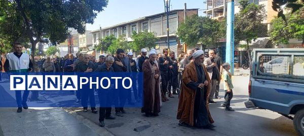 عزاداری شهادت ثامن‌الحجج(ع) در جویبار