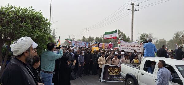 برگزاری راهپیمایی سیزدهم آبان ماه در بندرعباس