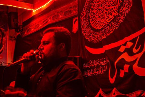 مراسم سوگواری شهادت امام رضا (ع) در شهر رباط‌سنگ 