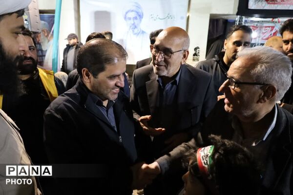 بازدید مسئولان یزد از موکب پارک آزادگان