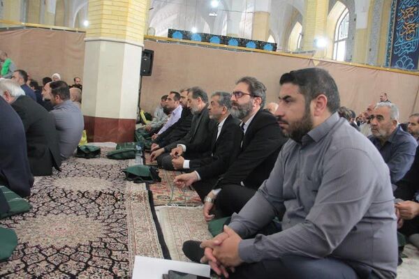 نخستین سالگرد رئیس‌جمهور شهید در مصلای کرج