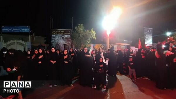 پلدختر در سوگ کاروان کربلا