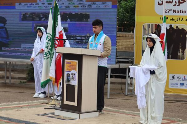 پناه‌گیری، خروج، نجات؛ مانور زلزله در خوزستان