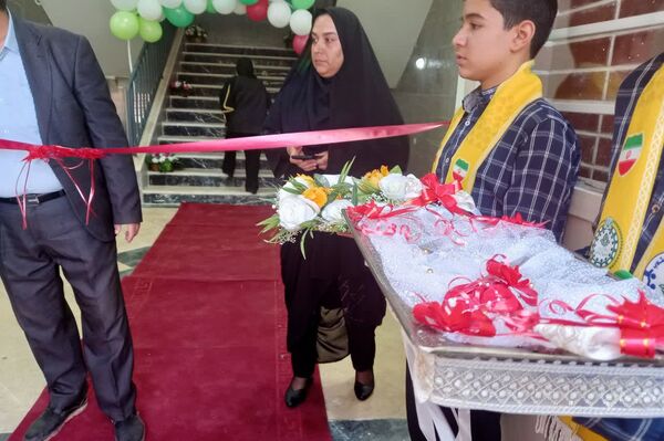افتتاح آموزشگاه ۱۲ کلاسه حاج ابوالقاسم مصلح شیرازی ناحیه ۴ شیراز در راستای تحقق نهضت عدالت آموزشی