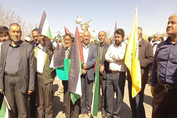 حضور پرشور مردم یاسوج در راهپیمایی روز قدس