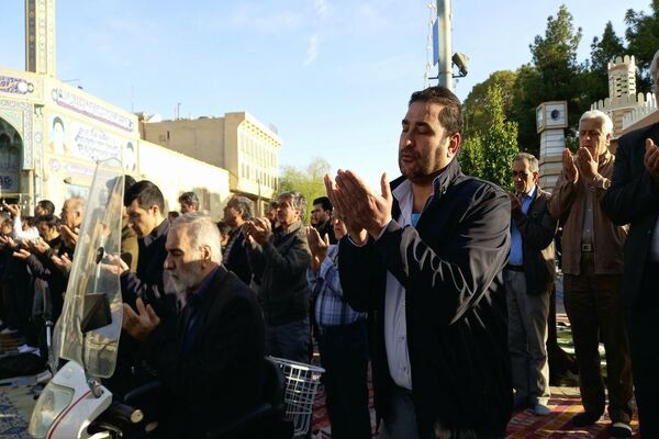 شکرانه توحید؛ نماز عید فطر در نجف‌آباد