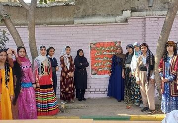 جشنواره اقوام ایرانی در دبیرستان بشرا شهرستان فردیس
