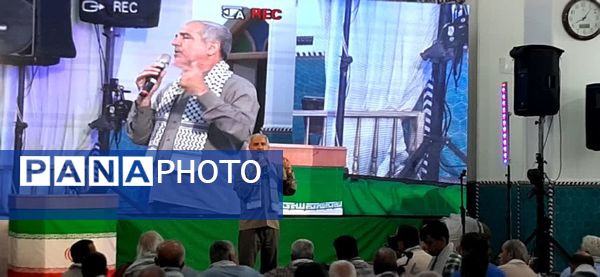 تجمع مردم اردکان در پی‌شهادت شهید سیدحسن نصرالله در پایگاه انقلاب اردکان مسجد کشکنو