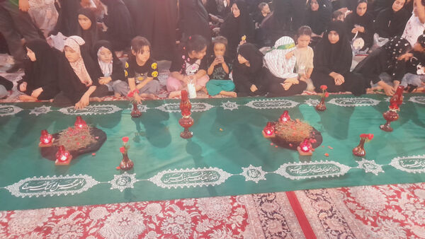 مراسم عزاداری سالروز شهادت حضرت رقیه(س) در قم