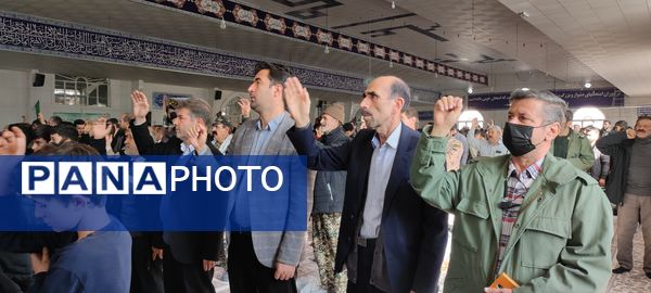 برگزاری همایش بزرگ بسیج در مصلی امام خامنه‌ای شیروان