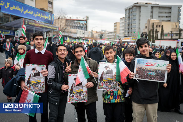 راهپیمایی ۲۲ بهمن در تهران