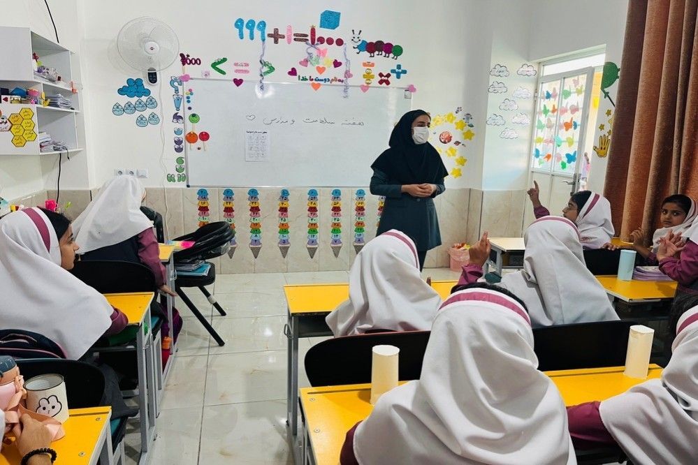 برنامه‌های هفته سلامت در مدارس پارسیان