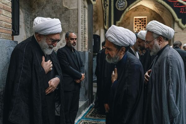 عزاداری دهه اول محرم با حضور تولیت آستان قدس رضوی