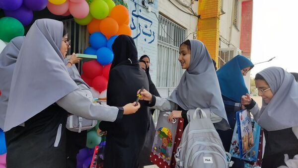 آغاز سال تحصیلی جدید در دبیرستان نمونه دولتی مهرورزان خواف