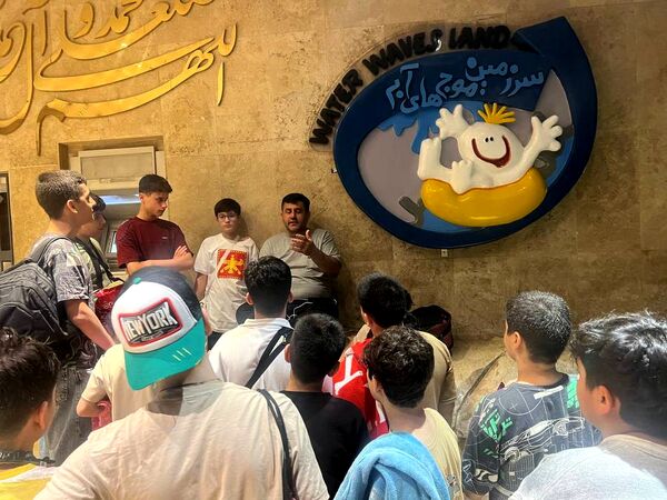 اردوی تابستانی مشهد مقدس دبیرستان پیشتازان جم