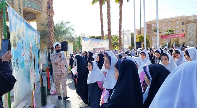 گزارش ویدئویی اردوی فرمانده دل‌ها در گلستان شهدا 