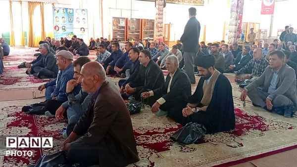 یادواره شهدای رمضان در گلزار شهدا یاسوج