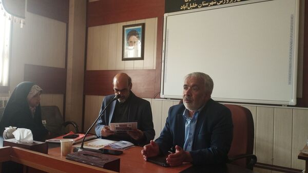برگزاری کارگاه آموزش خبرنگاری ویژه خبرنگاران شهرستان خلیل آباد