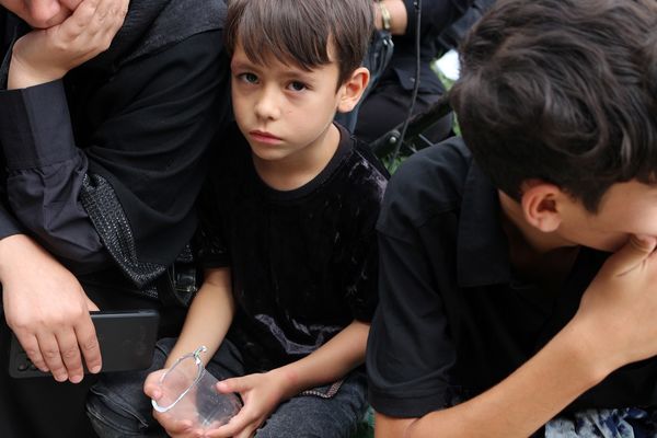 عزاداری مردم اردبیل در روز اربعین حسینی