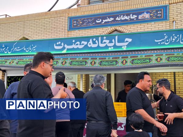 عزاداری هیئت‌های مذهبی در بارگاه منور امام زاده محمد عابد کاخک