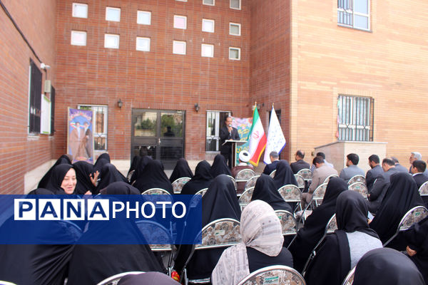 نمایشگاه طرح جابر در مدرسه باباییان ناحیه یک قم