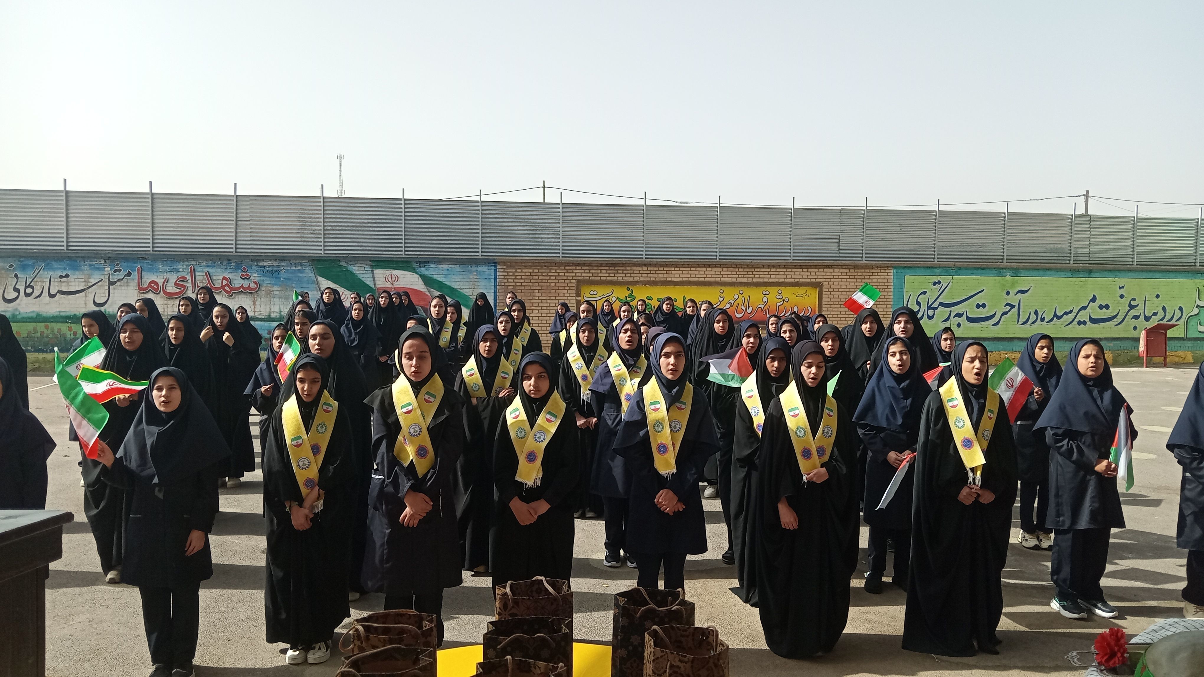 برگزاری جشن جوانه‌ ها در مدرسه حضرت سکینه (س)