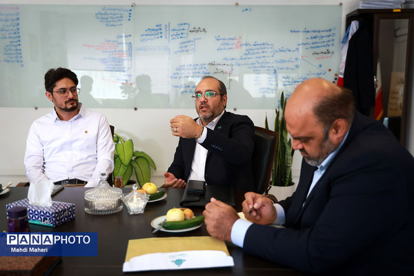 دیدار مدیرعامل بنیاد البرز با مدیرعامل خبرگزاری پانا