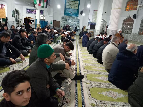 مراسم گرامیداشت شهادت سید حسن نصرالله در مسجد جامع آشخانه 