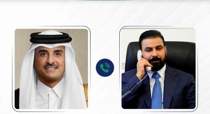 تماس تلفنی امیر قطر با نخست وزیر مامور تشکیل دولت عراق؛ الزیدی به دوحه دعوت شد