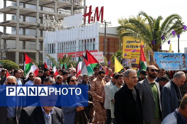 راهپیمایی روز قدس طنین آزادی خواهی برای فلسطین 