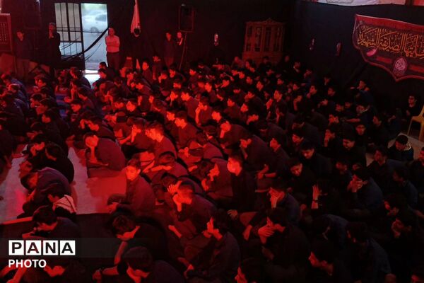 مراسم فاطمیه در مدارس شاهد علامه طباطبایی (ره) و نیلوفر رفیعی ناحیه دو شهرری 