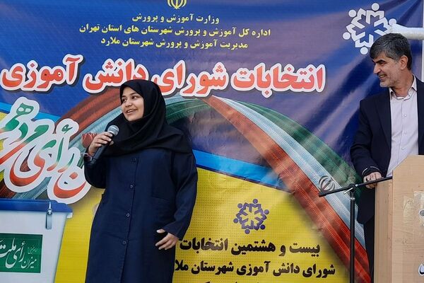 تجلی شور انتخاباتی در مدرسه امیرکبیر