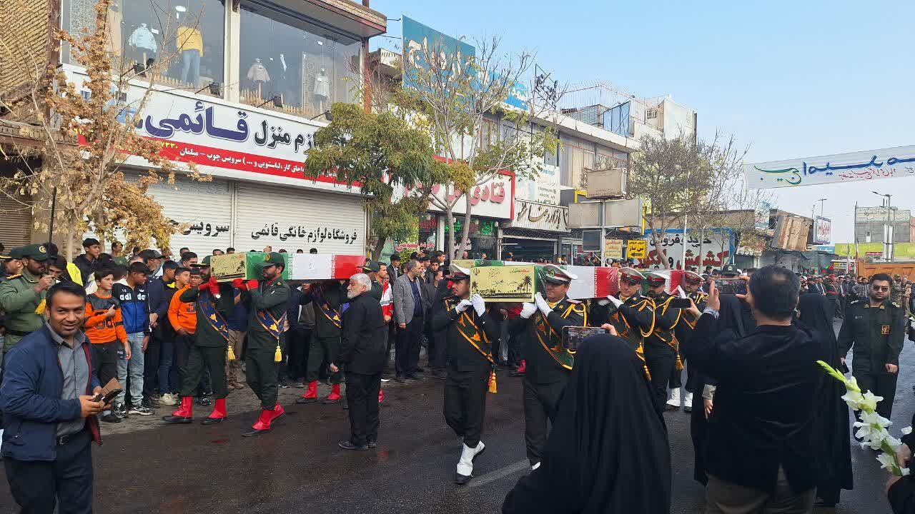 آیین استقبال و تشییع شهدای گمنام