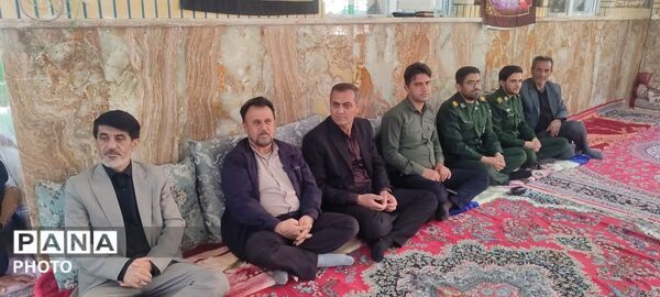 مراسم عزاداری شهادت قائد امت در روستای شیرمرد