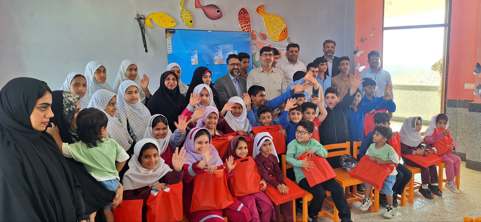 افتتاح مرکز کانون پرورش فکری کودکان و نوجوانان در تنب بزرگ