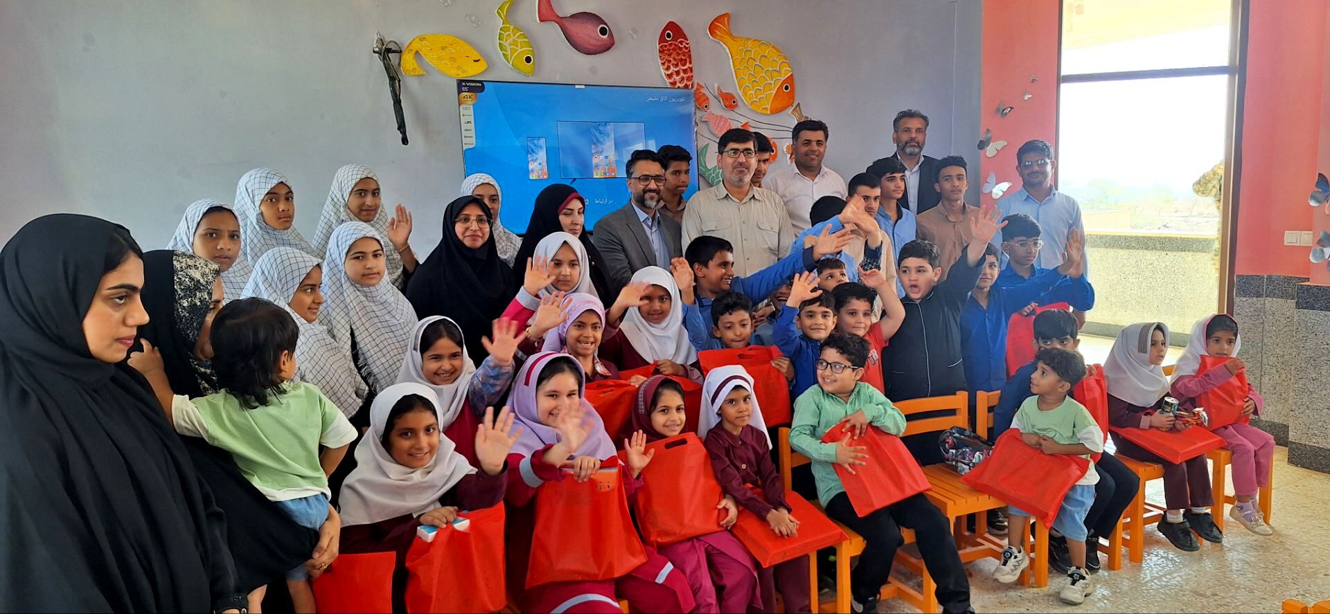 افتتاح مرکز کانون پرورش فکری کودکان و نوجوانان در تنب بزرگ