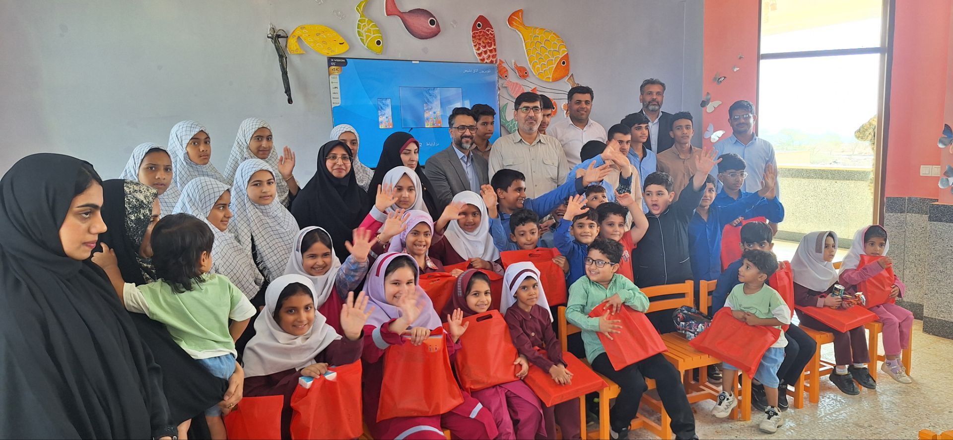 افتتاح مرکز کانون پرورش فکری کودکان و نوجوانان در تنب بزرگ