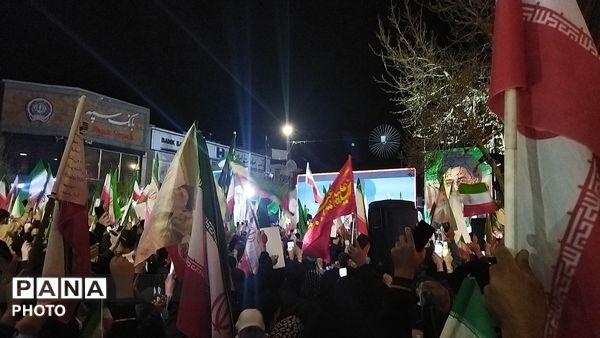 حضور مهدی رسولی در اجتماع مردمی نیشابور -۱