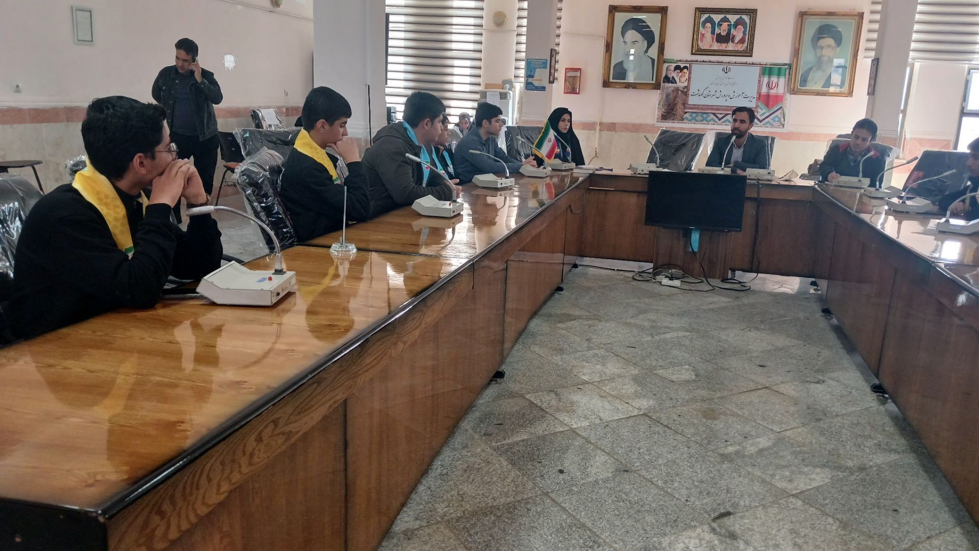  انتخابات مجامع دانش‌آموزی پسران در کوهدشت