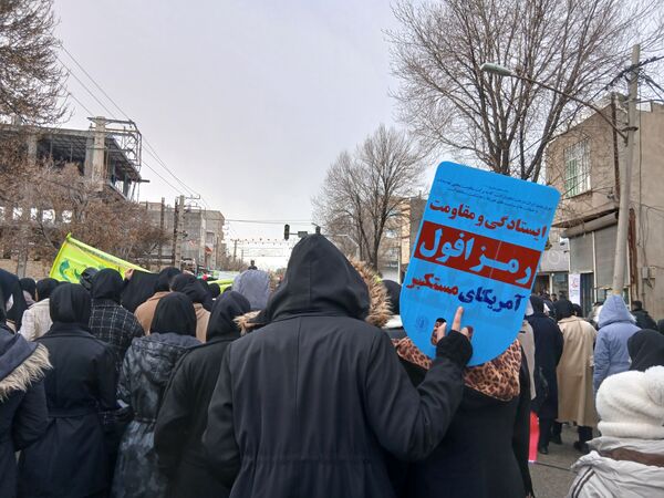 راهپیمایی ۲۲ بهمن ، جلوه‌ای از وحدت و انسجام مردم غیرتمند چاراویماق 