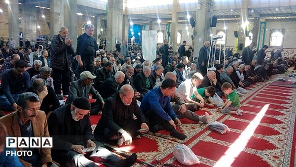 نماز  عبادی سیاسی جمعه در شهرستان نیشابور 